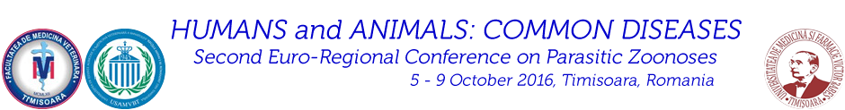 Humans and Animals: Common Diseases Third Euro-Regional Conference on Parasitic Zoonoses